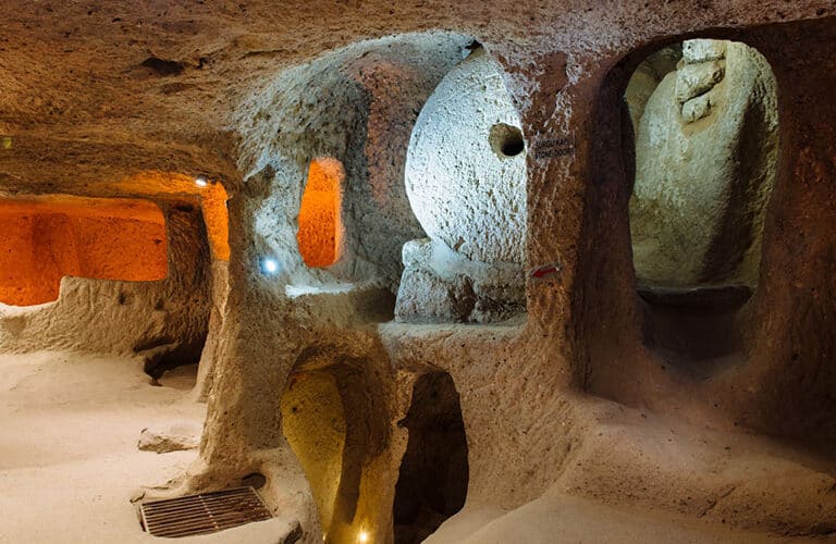 Kaymakli Underground City Stone Doors