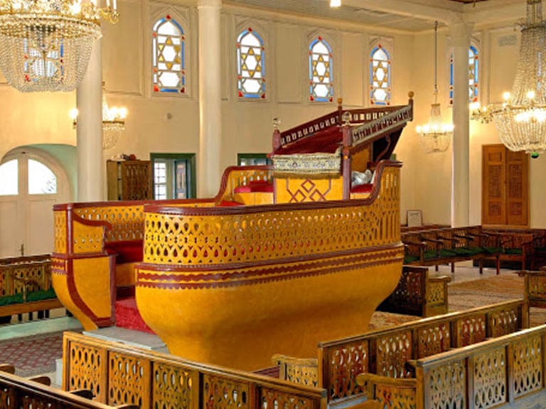 Ahrida (Ohrid) Synagogue interior Fener-Balat Istanbul
